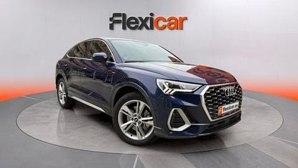 Begagnad Audi Q3 S-Line 245 HK (180 kW) 2022 Blå SUV