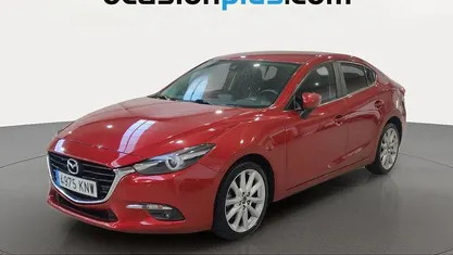 Rojo Usado 2018 Mazda 3 Berlina | 12.000 € (Buen precio)
