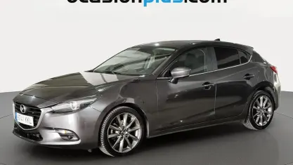 Usado Mazda 3 Edition 150 CV (110 kW) 2018 Gris Utilitario