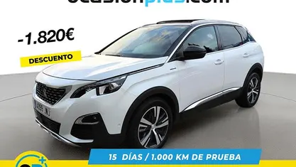 Blanco Usado 2017 Peugeot 3008 GT-line SUV | 14.630 € (Precio justo)