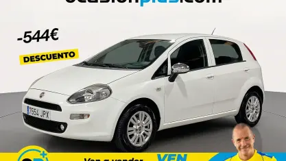 Usado Fiat Punto Easy 77 CV (56 kW) 2016 Blanco Utilitario