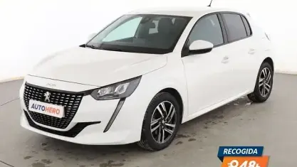 Usado Peugeot 208 Allure 101 CV (74 kW) 2020 Blanco Utilitario