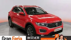 Rojo Usado 2018 VW T-Roc Sportline SUV | 21.970 € (Precio justo)