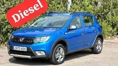 Azul Usado 2017 Dacia Sandero Stepway Utilitario | 10.990 € (Precio justo)