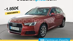 Rojo Usado 2018 Audi A4 Advanced Plus Familiar | 20.350 € (Precio justo)