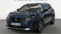 Azul Usado 2021 Peugeot 3008 GT SUV | 19.000 € (Buen precio)