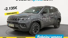 Gris / plata Usado 2022 Jeep Compass Trailhawk SUV | 23.490 € (Precio justo)