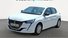 Blanco Usado 2022 Peugeot 208 Active Utilitario | 10.446 € (Buen precio)