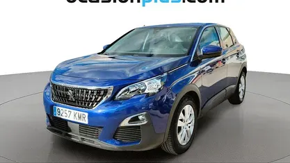 Usado Peugeot 3008 Active 131 CV (96 kW) 2018 Azul SUV
