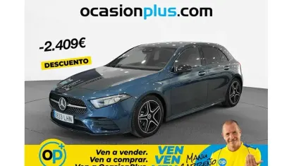 Usado Mercedes A200 AMG 150 CV (110 kW) 2020 Azul Utilitario