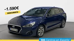 Azul Usado 2019 Hyundai i30 GO! Familiar | 16.950 € (Precio justo)