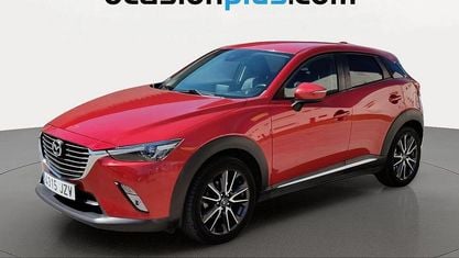 Brugt Mazda CX-3 Luxury 120 HK (88 kW) 2017 Rød SUV