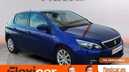 Usado Peugeot 308 Style 131 CV (96 kW) 2020 Azul Berlina