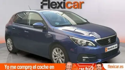 Usado Peugeot 308 SW Active 131 CV (96 kW) 2020 Azul Familiar