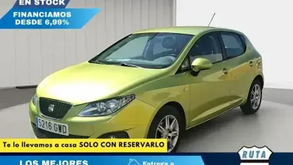 Usado Seat Ibiza Style 90 CV (66 kW) 2010 Amarillo Berlina