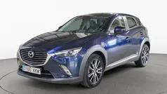 Azul Usado 2018 Mazda CX-3 Luxury SUV | 16.355 € (Precio justo)