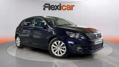 Usado Peugeot 308 Access 131 CV (96 kW) 2020 Azul Utilitario