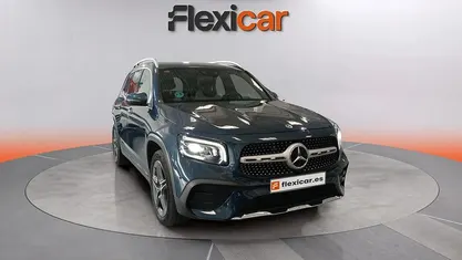 Usado Mercedes GLB200 150 CV (110 kW) 2021 Azul SUV