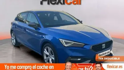 Usado Seat Leon FR 116 CV (85 kW) 2025 Azul Familiar