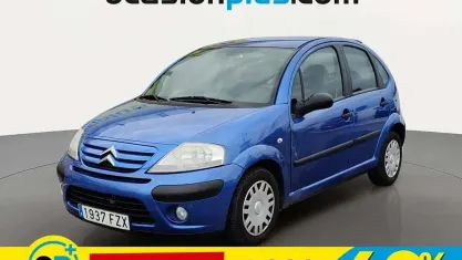 Usado Citroën C3 75 CV (55 kW) 2008 Azul Utilitario