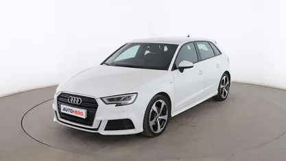 Usado Audi A3 Sportback S-Line 150 CV (110 kW) 2019 Blanco Utilitario