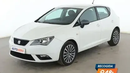 Usado Seat Ibiza CONNECT 90 CV (66 kW) 2016 Blanco Berlina