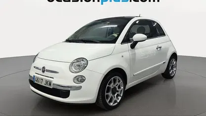 Blanco Usado 2015 Fiat 500 Lounge Utilitario | 7900 € (Precio justo)