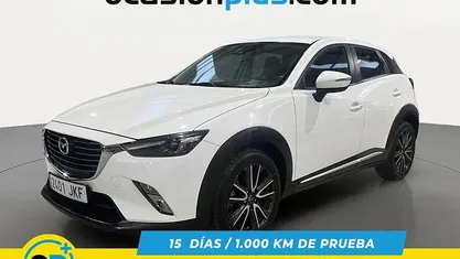 Usado Mazda CX-3 Luxury 105 CV (77 kW) 2015 Blanco SUV