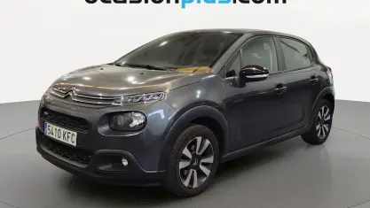 Usado Citroën C3 Feel 82 CV (60 kW) 2017 Gris Utilitario