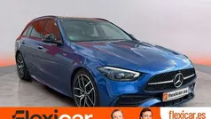 Azul Usado 2022 Mercedes C300e Familiar | 39.590 € (Precio justo)