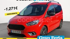 Rojo Usado 2019 Ford Tourneo Courier Sport Monovolumen | 13.990 € (Precio justo)