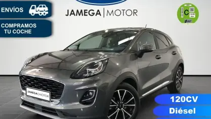 Usado Ford Puma Titanium 120 CV (88 kW) 2022 Gris SUV