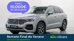 Gris Usado 2021 VW Touareg R-line SUV | 44.890 € (Precio justo)