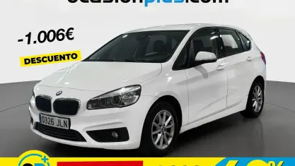 Usado BMW 218 Active Tourer 150 CV (110 kW) 2016 Blanco Monovolumen