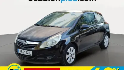 Usado Opel Corsa Enjoy 90 CV (66 kW) 2008 Negro Utilitario