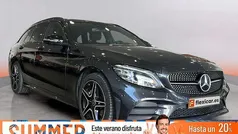 Negro Usado 2020 Mercedes C200 Familiar | 26.990 € (Precio justo)