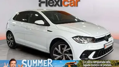 Usado VW Polo R-line 110 CV (80 kW) 2022 Blanco Utilitario