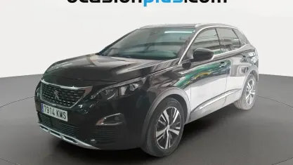 Usado Peugeot 3008 GT-line 131 CV (96 kW) 2018 Negro SUV