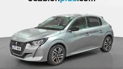 Usado Peugeot 208 Allure 102 CV (75 kW) 2023 Gris Utilitario