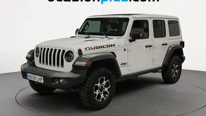 Usado Jeep Wrangler Rubicon 270 CV (198 kW) 2020 Blanco SUV