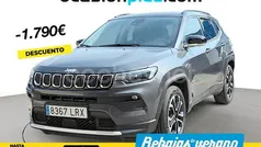 Gris / plata Usado 2021 Jeep Compass Limited SUV | 19.700 € (Buen precio)