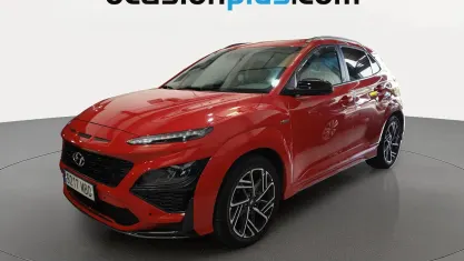 Usado Hyundai Kona N Line 120 CV (88 kW) 2022 Rojo SUV