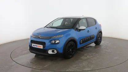 Usado Citroën C3 PureTech 110 CV (80 kW) 2018 Azul Berlina
