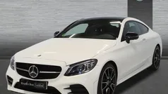 Blanco polar Usado 2023 Mercedes C220 AMG line Coupe | 48.500 € (Precio justo)
