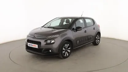 Usado Citroën C3 Feel 82 CV (60 kW) 2018 Gris Utilitario