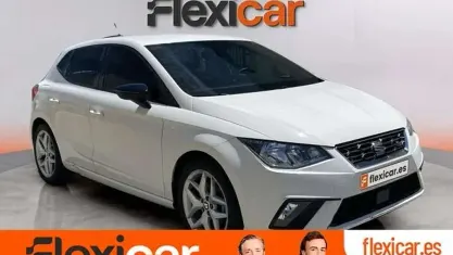 Usado Seat Ibiza FR 116 CV (85 kW) 2018 Blanco Utilitario