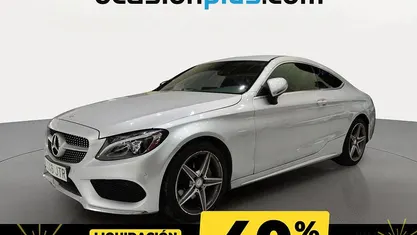 Gris plata Usado 2016 Mercedes C220 AMG Coupe | 27.491 € (Precio justo)