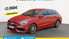 Rojo Usado 2018 Mercedes CLA200 Familiar | 22.750 € (Precio justo)