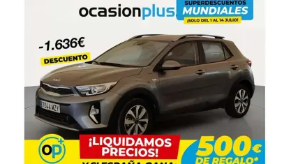 Usado Kia Stonic 101 CV (74 kW) 2025 Gris SUV