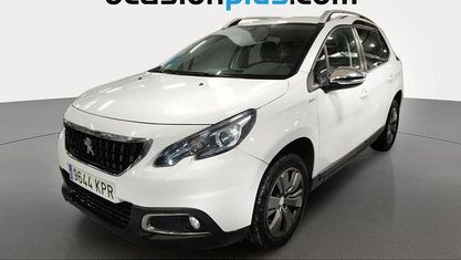 Käytetty Peugeot 2008 Style 100 HP (73 kW) 2018 Valkoinen Katumaasturi